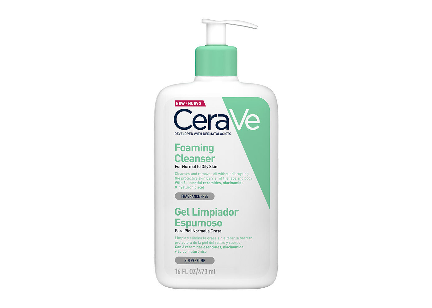 CERAVE GEL LIMPIADOR ESPUMOSO